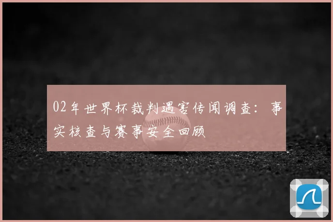 02年世界杯裁判遇害传闻调查：事实核查与赛事安全回顾