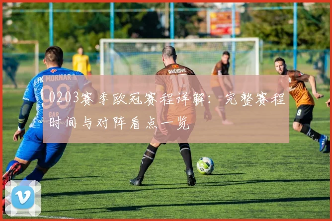 0203赛季欧冠赛程详解:完整赛程时间与对阵看点一览